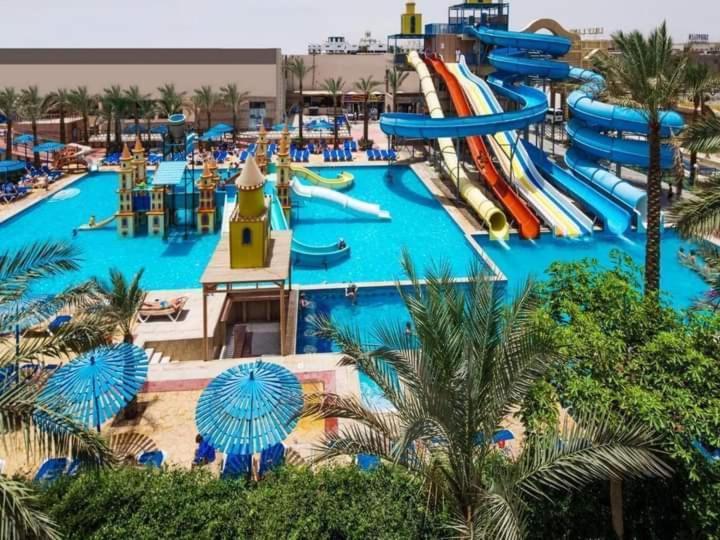 Mirage Bay Resort & Aqua Park Apartment Hurghada Exteriér fotografie